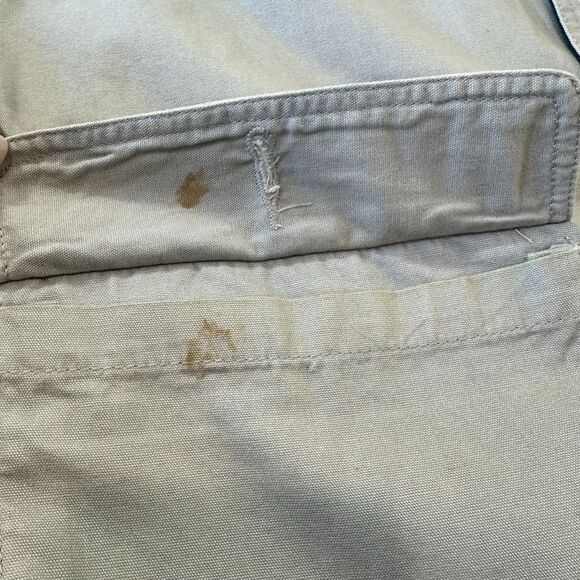 Geoffrey Beene Vintage Reversable Chore Utility Barn Corduroy Flannel Jacket L - Picture 13 of 15